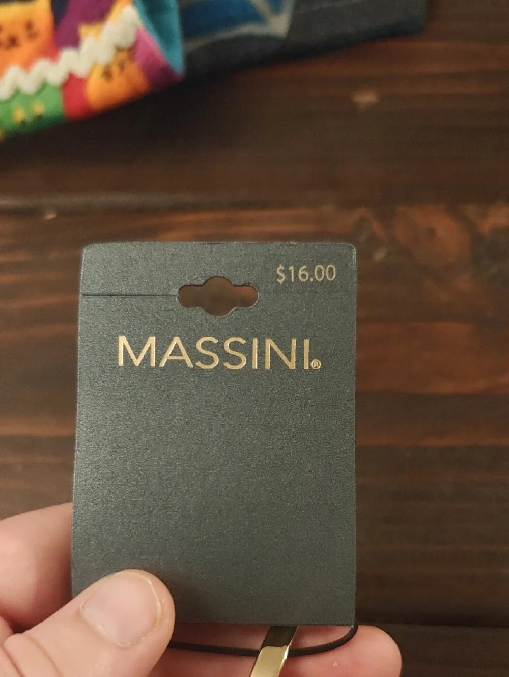 Massini gold tone